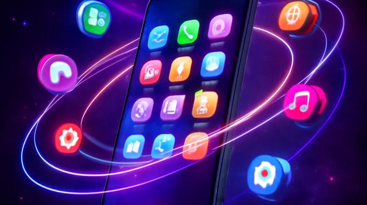 BETPH7 COM Sleek smartphone floating in space